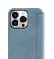 Minim (MM-10388) Minim Book Case - Light Blue, Apple iPhone 14 Pro