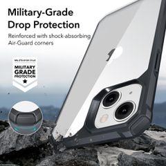 ESR Air Armor Case for iPhone 14 Plus - Clear Black-thumb-1