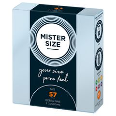 Προφυλακτικά Mister Size 57mm 3 τεμάχια