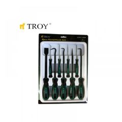 Troy σετ κατσαβιδιών άγκιστρου - γάτζου & ξύστρα 9 τεμ.