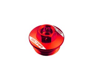 ΤΑΠΑ ΠΛΗΡΩΣΗΣ ΛΑΔΙΟΥ KAWASAKI  KXF250, KX250, KXF450, KLX450R, SUZUKI RMZ250 ΚΟΚΚΙΝΟ | SCAR