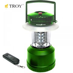 Troy 20 Led επαναφορτιζόμενη λάμπα Camping 4 V με τηλεχειριστήριο