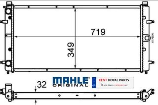 ΨΥΓΕΙΟ ΝΕΡΟΥ MAHLE ORIGINAL -thumb-1