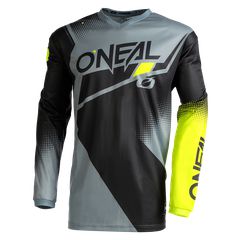 Μπλούζα Oneal Element Racewear V.22 μαύρο/γκρι/neon κίτρινο