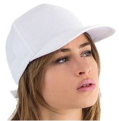 Atlantis Start Five 852 Πεντάφυλλο Καπέλο Τζόκεϊ 100% Βαμβάκι Twill 160gsm WHITE