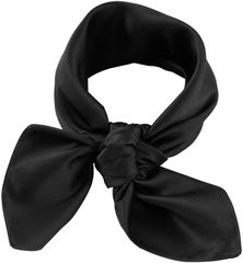 TARA 03205 Σατέν Φουλάρι 60x60cm 70gsm 100% Πολυέστερ DEEP BLACK-309