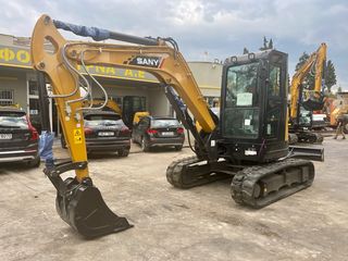 Εκσκαφάκι (διαβολάκι) Sany 2022 SY50U w. A/C * StgV CE *5300kg-thumb-4