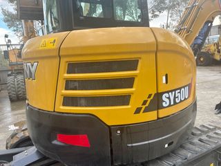 Εκσκαφάκι (διαβολάκι) Sany 2022 SY50U w. A/C * StgV CE *5300kg-thumb-9