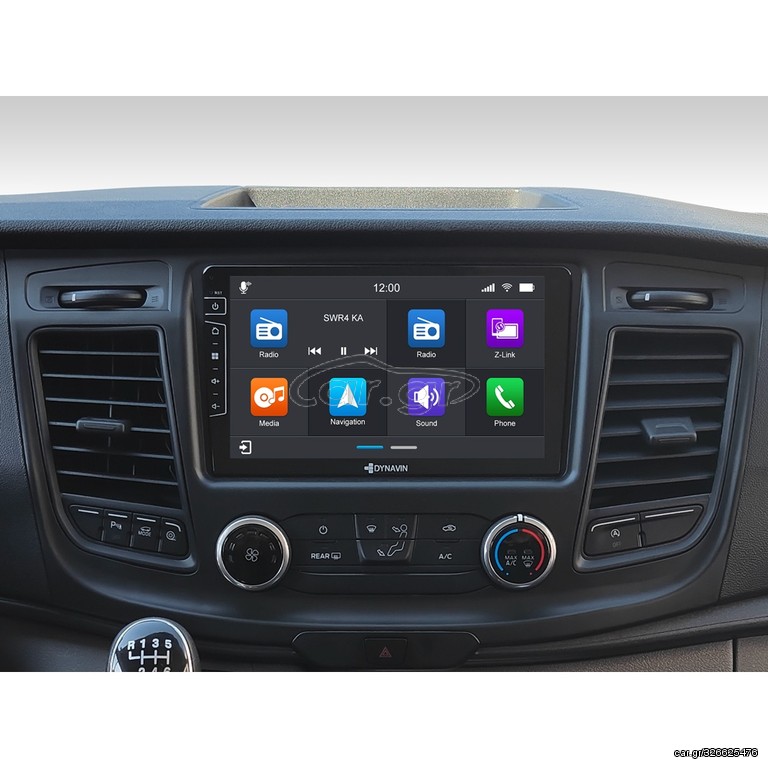 Dynavin D8 Series Οθόνη Ford Transit Custom 2019-> 9" Android Navigation Multimedia Station