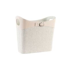 Magazine rack DKD Home Decor Beige Linen (39 x 21 x 34 cm)