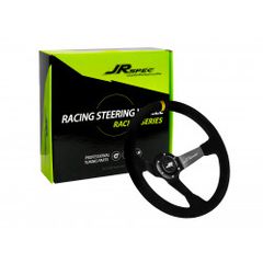 τιμονι βαθυ JRspec sports steering wheel 350mm diameter 80mm offset eautoshop gr