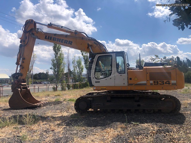 Εκσκαφέας Με Ερπύστριες Liebherr 2012 R934C