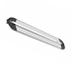 Σκαλοπάτια πλευρικά ασημί Pearl 171cm 2τμχ