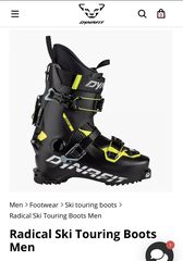 Snowsport footwear '22 Dynafit Radical touring 2022