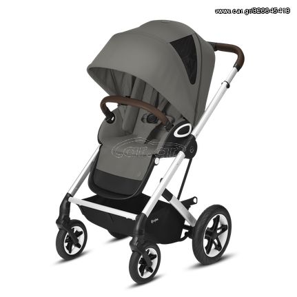 Cybex Αναστρέψιμο Καρότσι Talos S Lux SLV Soho Grey 520001487