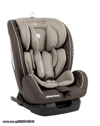 Kikkaboo Παιδικό Κάθισμα Αυτοκινήτου Rhino ISOFIX Beige 0-36Kg 31002070081