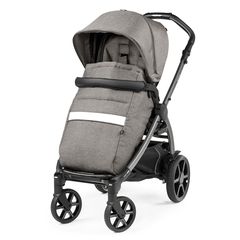 Peg Perego Καρότσι New Book City Grey 02963BA53PL00