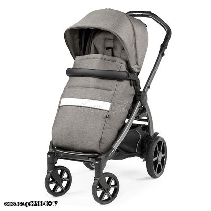 Peg Perego Καρότσι New Book City Grey 02963BA53PL00