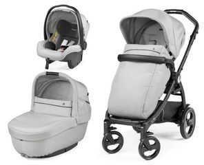 Peg Perego Πολυκαρότσι 3 Σε 1 Book Smart Modular Vapor 02818SV73