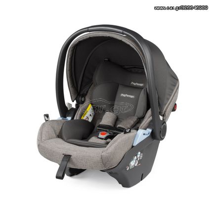 Peg Perego Κάθισμα Αυτοκινήτου Primo Viaggio Lounge 0-13kg i-Size City Grey 26338DX53BA53