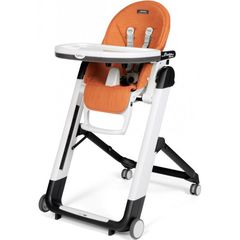 Peg Perego Καρέκλα Φαγητού Siesta Follow Me Wonder Orange 4091WD48 Και Δώρο Μαξιλαράκι