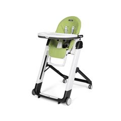 Peg Perego Καρέκλα Φαγητού Siesta Follow Me Wonder Green 4091WD24 Και Δώρο Μαξιλαράκι