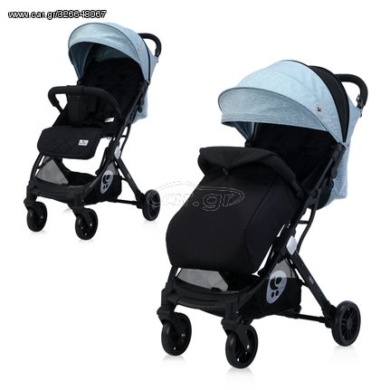 Lorelli Καρότσι Με Ποδόσακο Fiorano Black And Silver Blue 10021492124