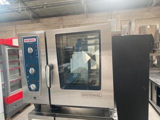 Φούρνος Rational ηλεκτρικός 5 θέσεων 60Χ40 Combi master mod:2017 Attica-Inox ΔΕΚΤΗ ΠΙΣΤΩΤΙΚΗ ΚΑΡΤΑ ΓΙΑ ΑΤΟΚΕΣ ΔΟΣΕΙΣ