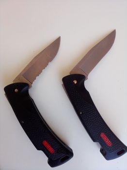 Σετ δύο μαχαίρια Vintage Buck 450 Lockback Knife USA