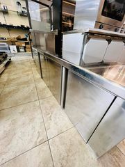 ΡΑΦΙΕΡΑ ΚΛΕΙΣΤΗ INOX ΜΕ ΑΝΟΙΓΟΜΕΝΕΣ ΠΟΡΤΕΣ - 188x38x59cm  89003-thumb-2