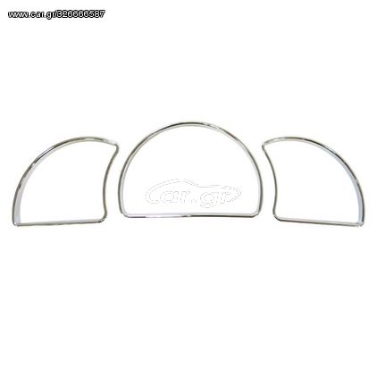 Δαχτυλίδια Καντράν Για Opel Astra F 91-97 Χρώμιο