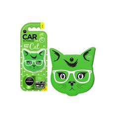 Αρωματικό Αυτοκινήτου Κρεμαστό Cat  Aroma Με Άρωμα Πράσινο Μήλο