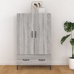 Ντουλάπα Γκρι Sonoma 70 x 31 x 115 εκ. από Επεξεργασμένο Ξύλο 817475