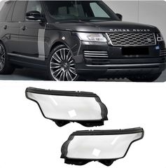 Headlights Lens Glasses Land Rover Range Rover IV Vogue L405 (2013-2017) Clear Glass Optics