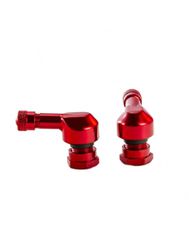 Puig Γωνιακές Βαλβίδες Ελαστικού Race Valves 11mm Red 2τμχ 5591R