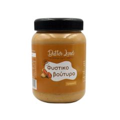 Butter Land φυστικοβούτυρο τραγανό χωρίς ζάχαρη & αλάτι 500 γρ.