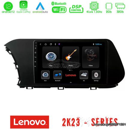 Lenovo Carpad Hyundai i20 2021-2022 4Core Android12 2+32GB Navigation Multimedia Tablet 10″