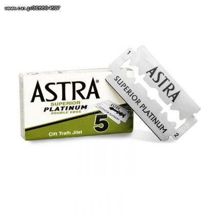 Λεπίδες Ξυραφιού Astra Superior Platinum Double Edge 5pcs