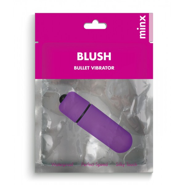 Μίνι Δονητής Minx Blush Bullet Vibrator μωβ