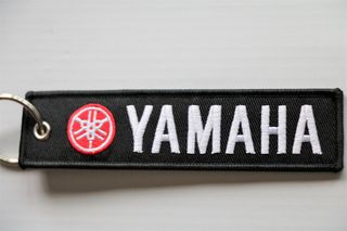 Yamaha Μπρελόκ Υφασμάτινο Κεντητό embroidery  ελαφρυ  13 εκατοστα γιαμαχα κλειδιά κλεδι 