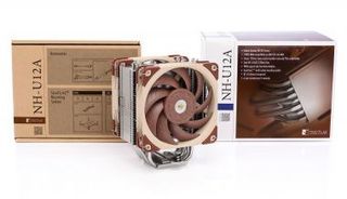 Noctua NH-U12A computer cooling component Processor Cooler 12 cm Beige, Brown, Silver 1 pc(s)-thumb-3