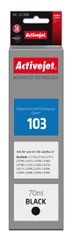 Activejet AE-103Bk ink (replacement Epson 103 C13T00S14A; Supreme; 70 ml; 4500, black)