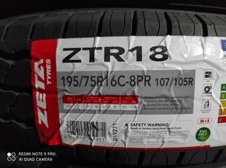 195/75/R16C (8-ΛΙΝΑ) 4 ΕΛΑΣΤΙΚΑ ΚΑΙΝΟΥΡΓΙΑ ZETA ΕΝΙΣΧΥΜΕΝA...............ΕΤΟΣ ΠΑΡΑΓΩΓΗΣ 2025 195/75/R16C.........ΜΕ ΦΠΑ-thumb-9
