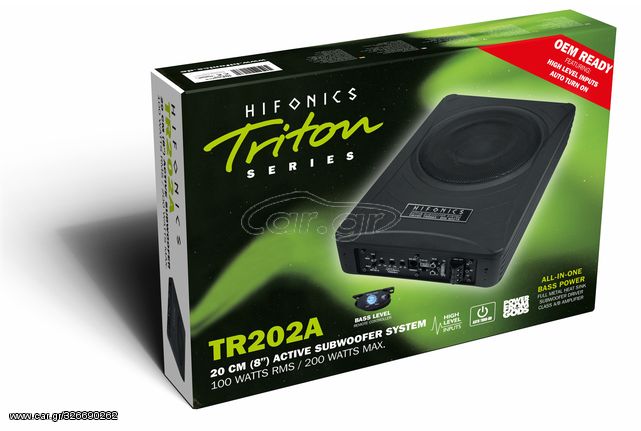 Ενεργό Subwoofer Με Κούτα Hifonics TR 202 A