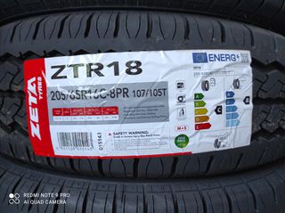 205/65/R16C (8-ΛΙΝΑ) 4 ΕΛΑΣΤΙΚΑ ΚΑΙΝΟΥΡΓΙΑ ZETA ΕΝΙΣΧΥΜΕΝΑ...............ΕΤΟΣ ΠΑΡΑΓΩΓΗΣ 2025 205/65/R16C.........ΜΕ ΦΠΑ-thumb-4