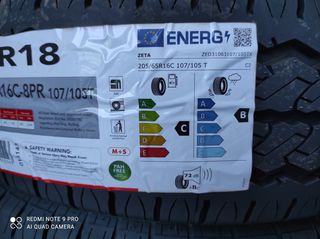 205/65/R16C (8-ΛΙΝΑ) 4 ΕΛΑΣΤΙΚΑ ΚΑΙΝΟΥΡΓΙΑ ZETA ΕΝΙΣΧΥΜΕΝΑ...............ΕΤΟΣ ΠΑΡΑΓΩΓΗΣ 2025 205/65/R16C.........ΜΕ ΦΠΑ-thumb-3
