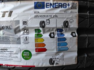 225/40/ZR18 4 EΛΑΣΤΙΚΑ ΚΑΙΝΟΥΡΓΙΑ ZETA ΕΝΙΣΧΥΜΕΝΑ............ETOΣ ΠΑΡΑΓΩΓΗΣ 2025  225/40/ZR18...........ΜΕ ΦΠΑ-thumb-3