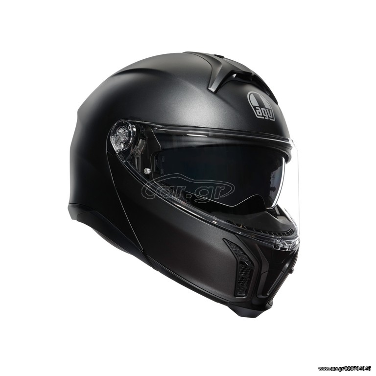 AGV TOURMODULAR ECE2206 MONO - MATT BLACK ανοιγόμενο κράνος