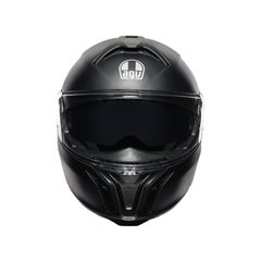 AGV TOURMODULAR ECE2206 MONO - MATT BLACK ανοιγόμενο κράνος-thumb-1