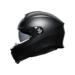 AGV TOURMODULAR ECE2206 MONO - MATT BLACK ανοιγόμενο κράνος-thumb-3